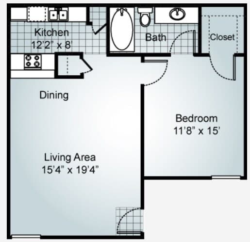 Unit 254 254 floor plan
