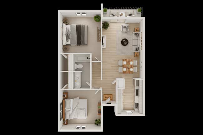 Unit 24-201 27-102 floor plan