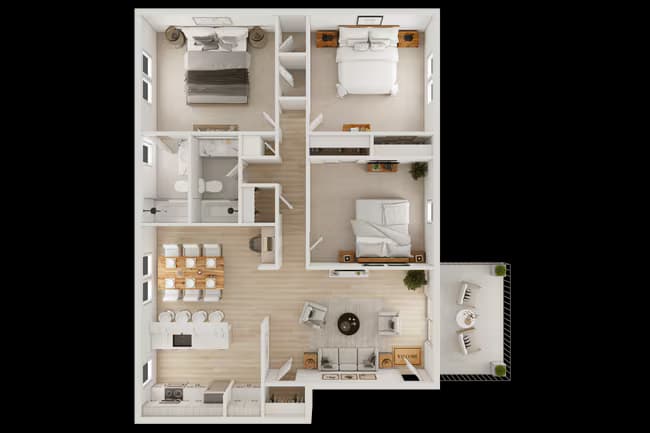 Unit 02-101 02-101 floor plan