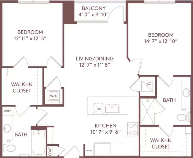 Unit 0144 0345 floor plan