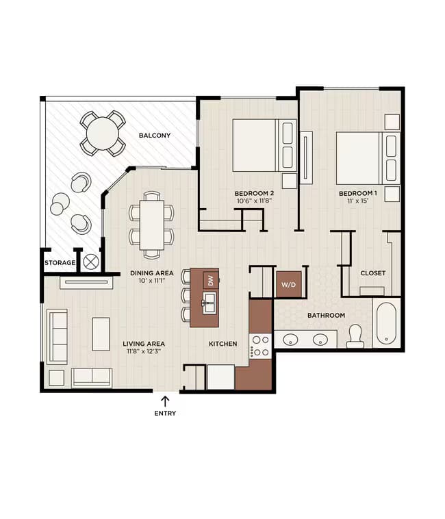 Unit 4208 4208 floor plan