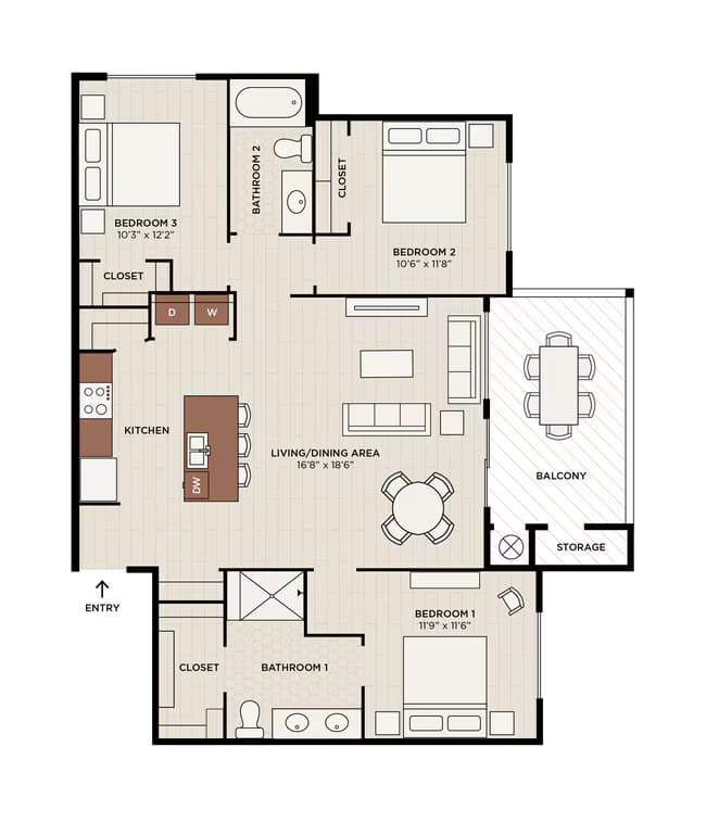 Unit 8102 8102 floor plan