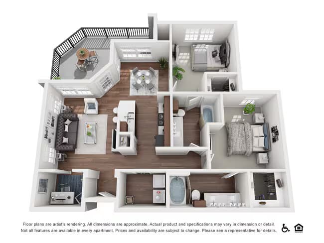 Unit 9306 9103 floor plan