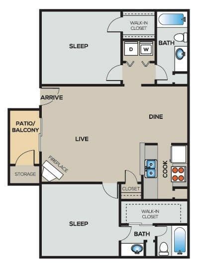 D1P 0223 floor plan