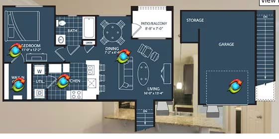 Unit 1102 1102 floor plan