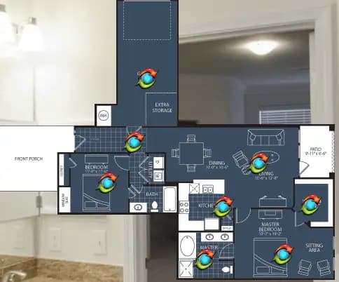 Unit 4302 4302 floor plan