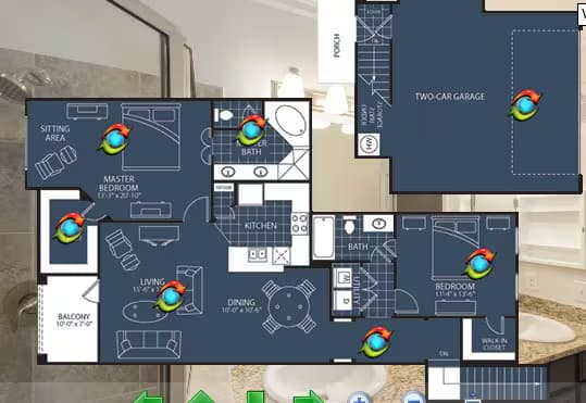 Unit 1801 4601 floor plan