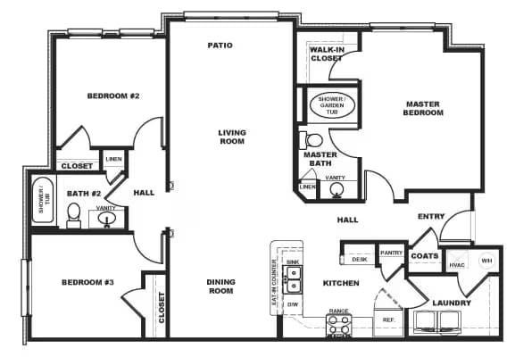 Unit 6-301 6-301 floor plan