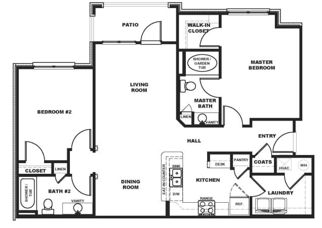 Unit 2-306 2-306 floor plan