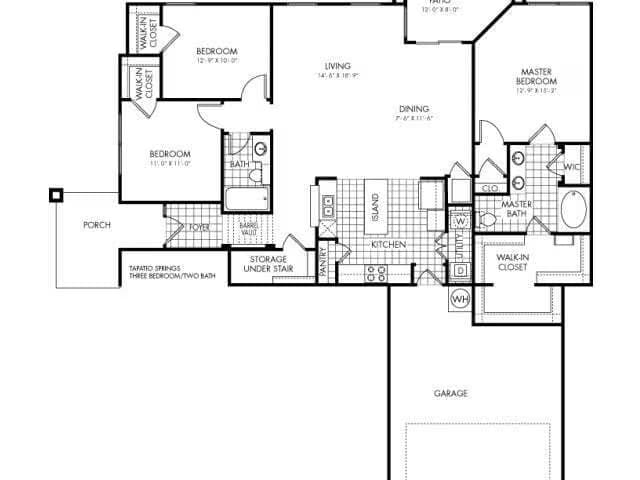 Unit 2804 2504 floor plan