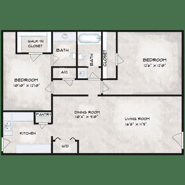 Unit 2 2 floor plan