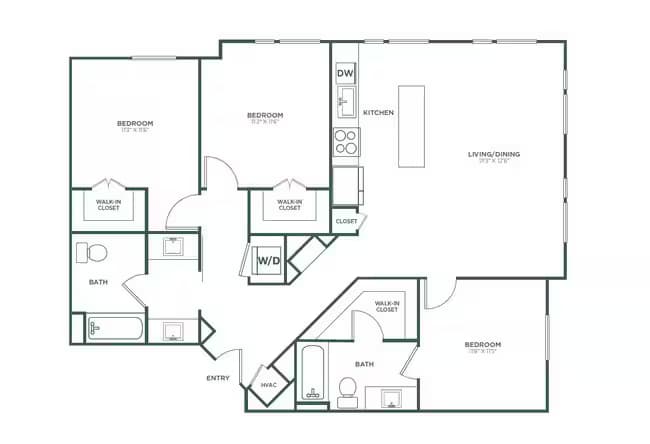C1 1300 floor plan