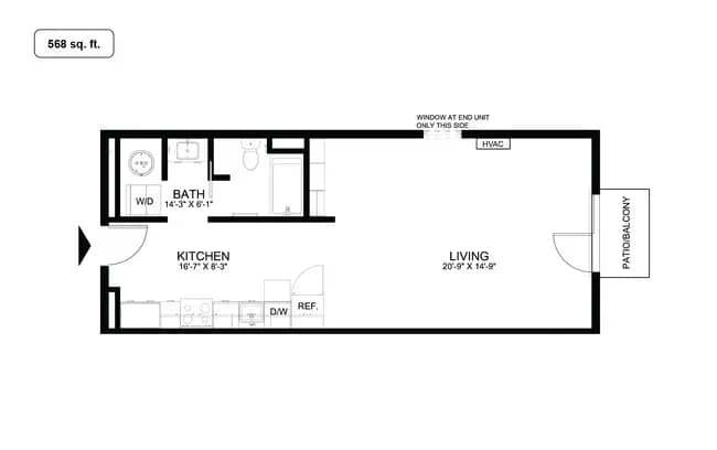 Unit 2302 2302 floor plan