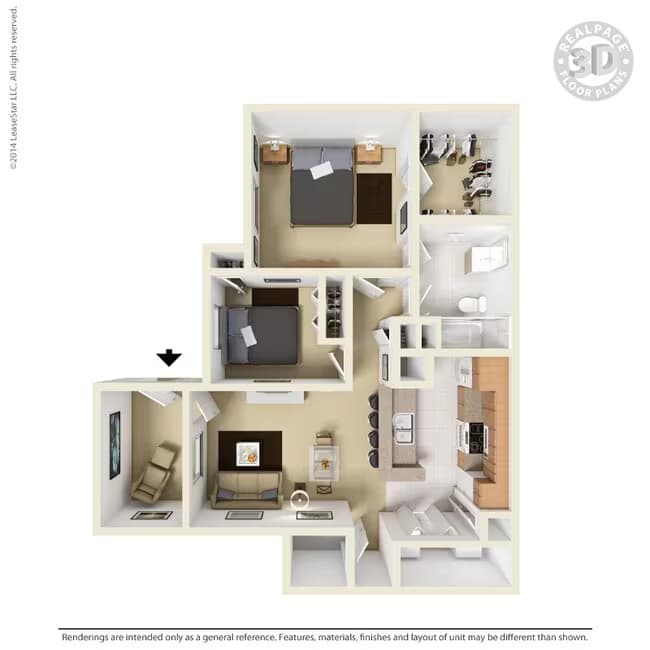 Unit 913 913 floor plan