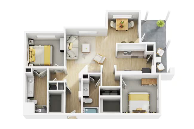 Unit 5314 5314 floor plan
