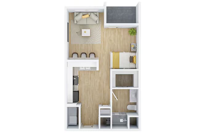 Unit 4106 4106 floor plan
