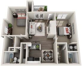 The Alison - Renovated 2110 floor plan