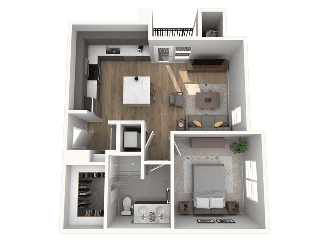 Unit 1-07101 1-07101 floor plan