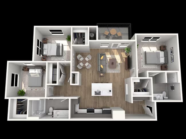 C1 1-01101 floor plan