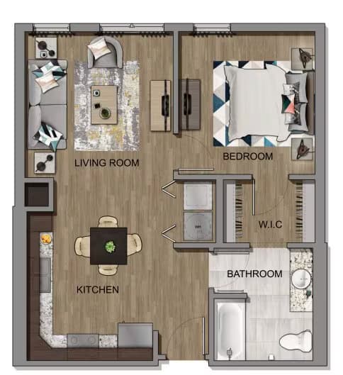 Unit 2-223 2-223 floor plan
