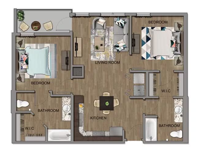Unit 4-426 4-426 floor plan