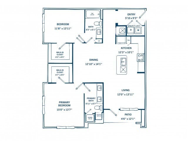 B1C 3-3115 floor plan