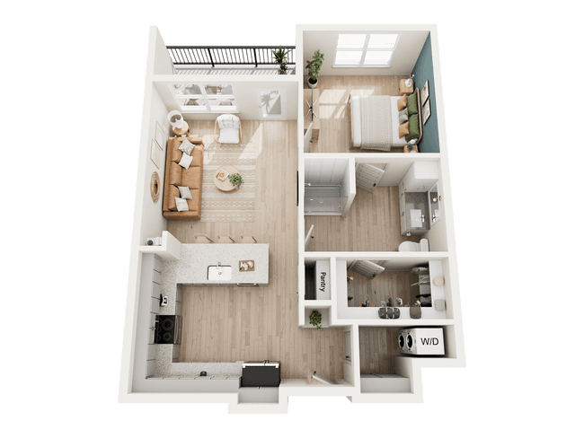 Unit 1383 1383 floor plan