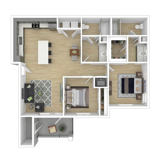 B1 7306 floor plan