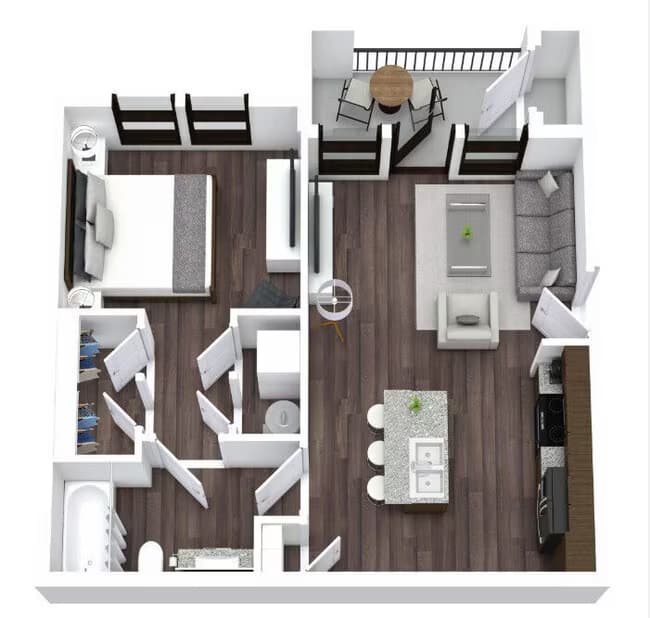 Unit 4106 4106 floor plan