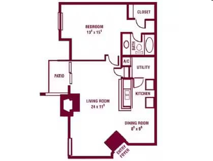 Unit 0204 0104 floor plan