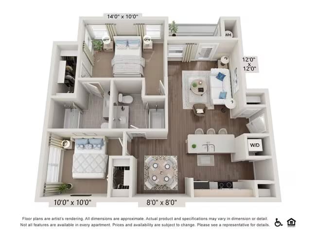 B1 617 floor plan