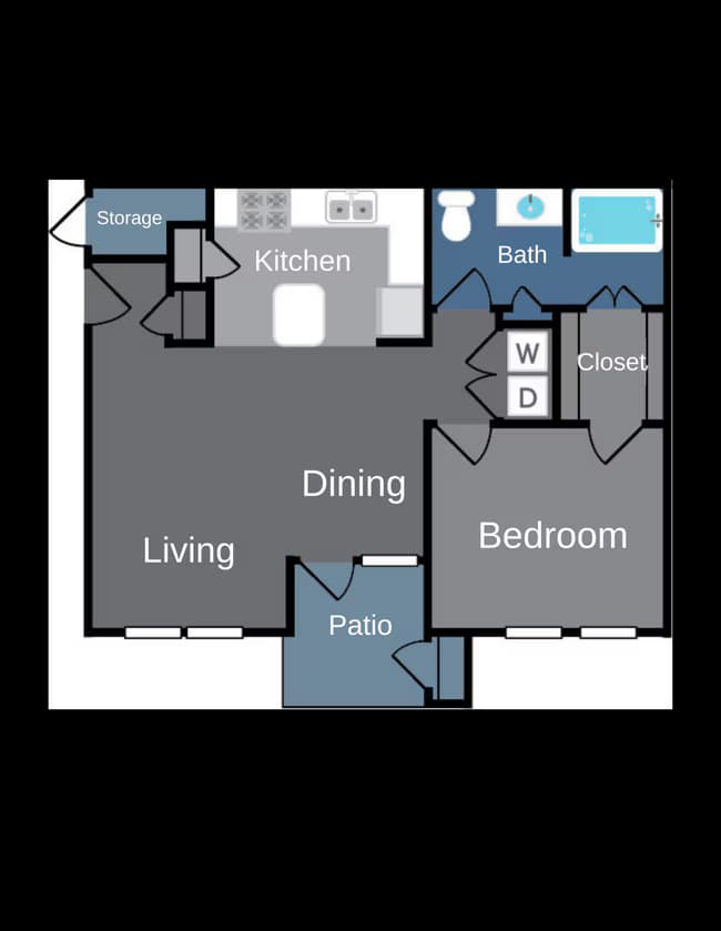 Unit 522 522 floor plan