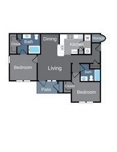 The 950 435 floor plan