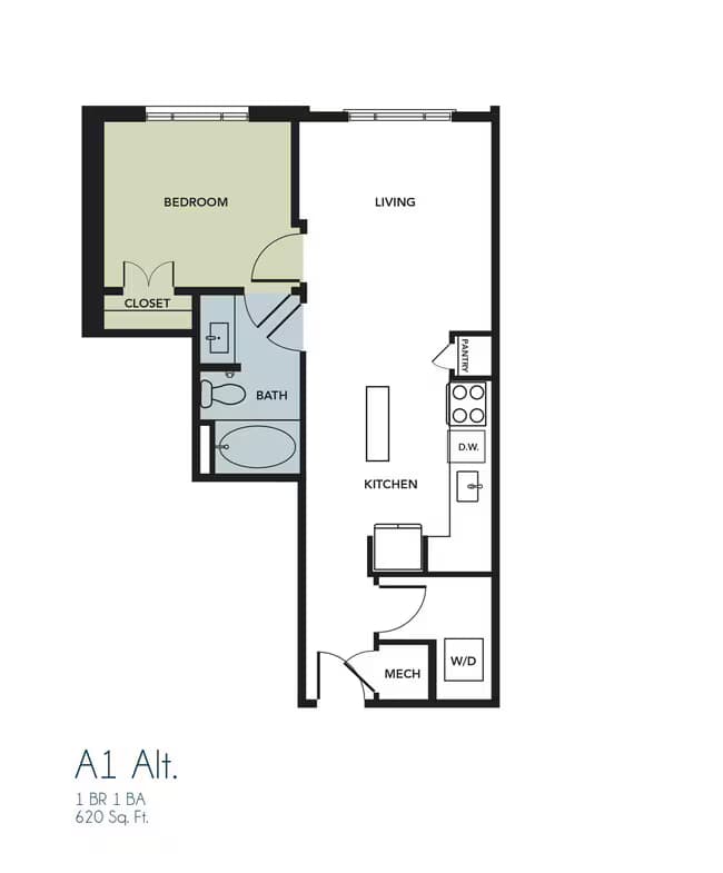 Unit 2116 2116 floor plan
