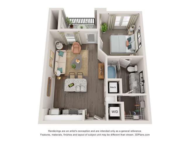 B2 4301 floor plan