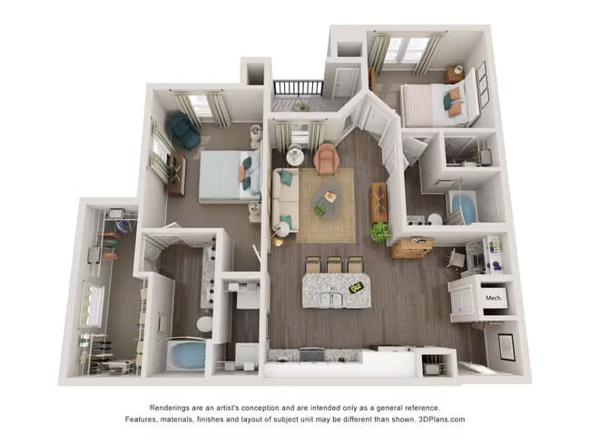 B4 3207 floor plan