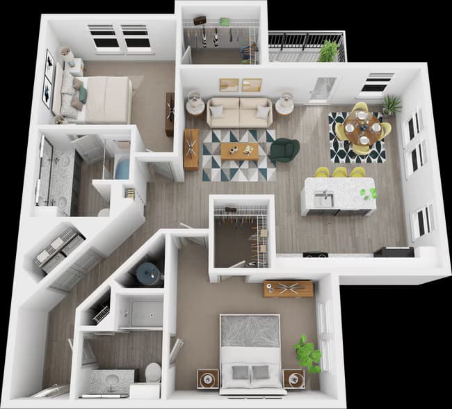 Unit 8301 8301 floor plan