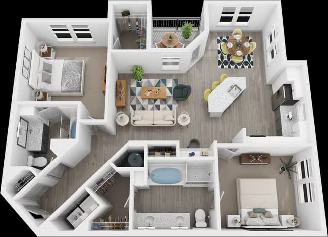 Unit 5307 5307 floor plan