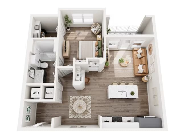Unit 7110 7110 floor plan