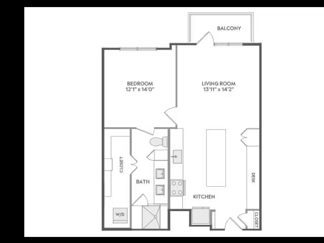 Unit 1-1038 1-4036 floor plan