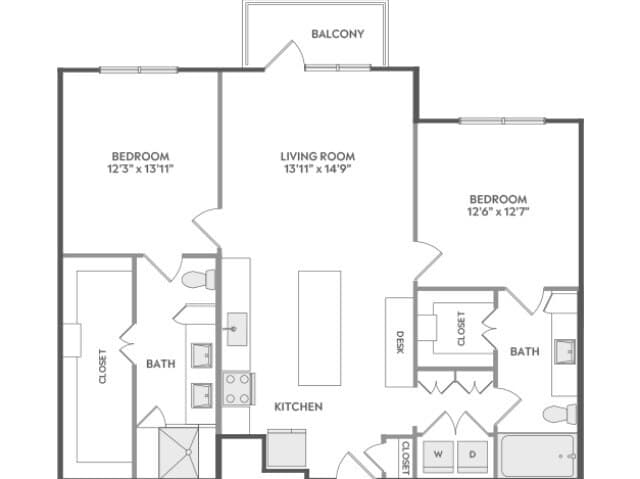Unit 1-3044 1-3044 floor plan