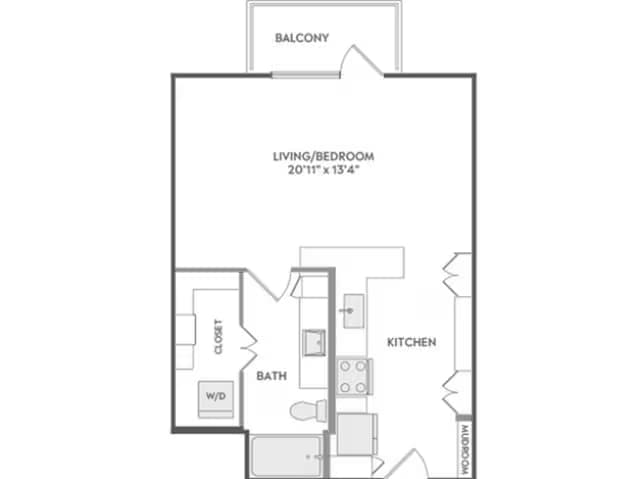 Unit 1-2066 1-3018 floor plan