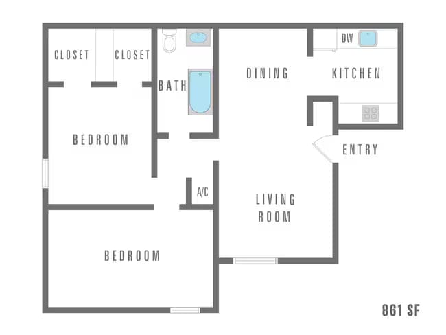 Unit 4700 Stringfellow 3-308 4700 Stringfellow 10-1018 floor plan