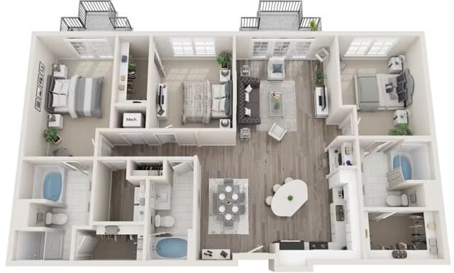 The Texan 5-243 floor plan