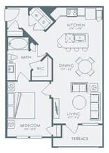 A1 2209 floor plan
