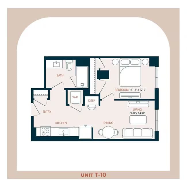 Unit 1710 1710 floor plan