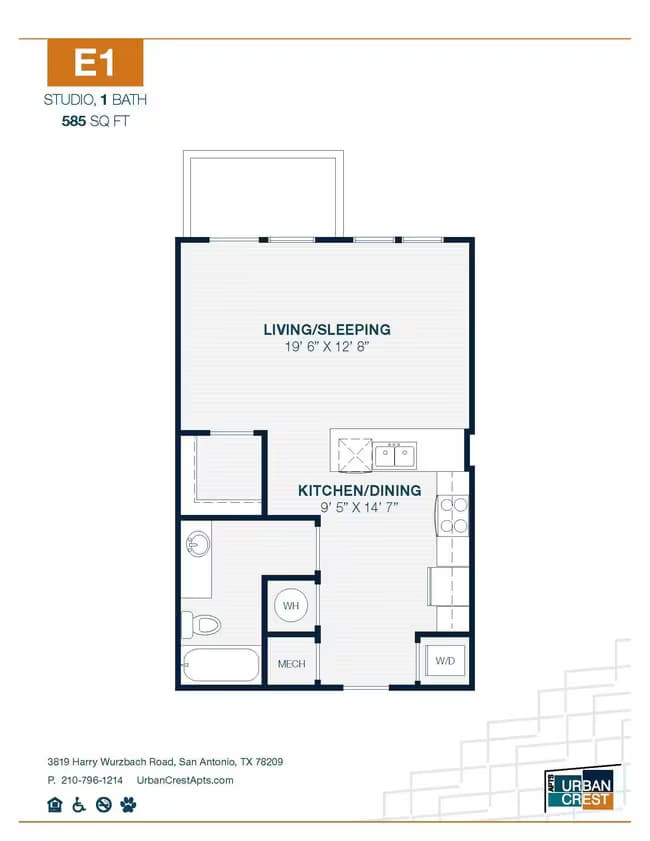 Unit 1203 2121 floor plan