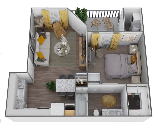 Unit 1011 1011 floor plan