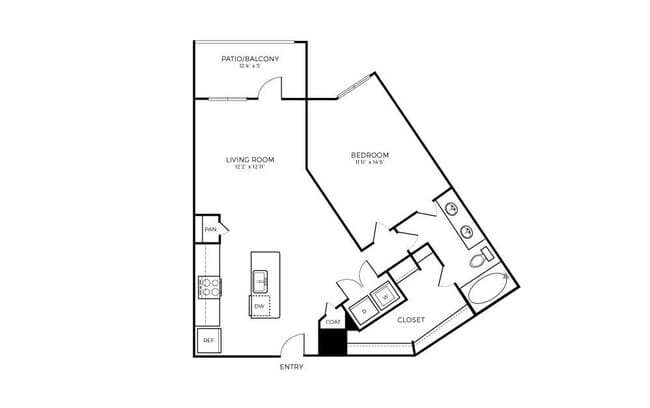 Unit 1451 1451 floor plan