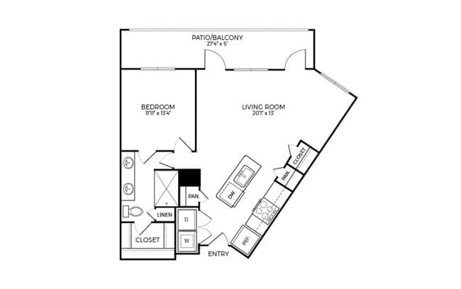 Unit 1350 1350 floor plan